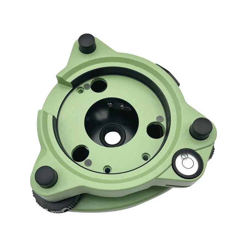NEW THREE-JAW TRIBRACH WITHOUT OPTICAL PLUMMET FITS for TOTAL STATIONS green color