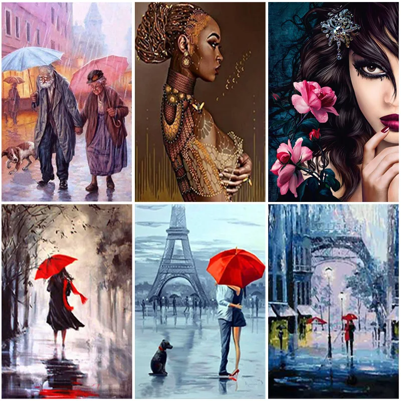 

DIY Portrait 5D Diamond Painting Full Square/Round Rhinestone Cartoon Diamont Embroidery Cross Stitch Wall Art Home Decor