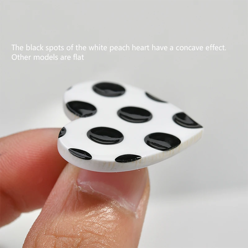 Волнистые точки управления Ретро Стильные квадратные круглые персиковые сердца