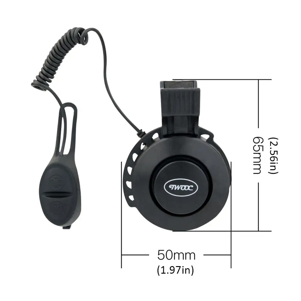

Upgraded Bike Electric Bell USB Rechargeable Waterproof Bicycle Horn Riding Equipment Accessories For Bike Electric Scooter