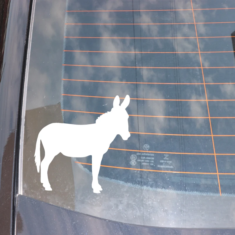 Автомобильная наклейка KKs с красивым рисунком осла Водонепроницаемые