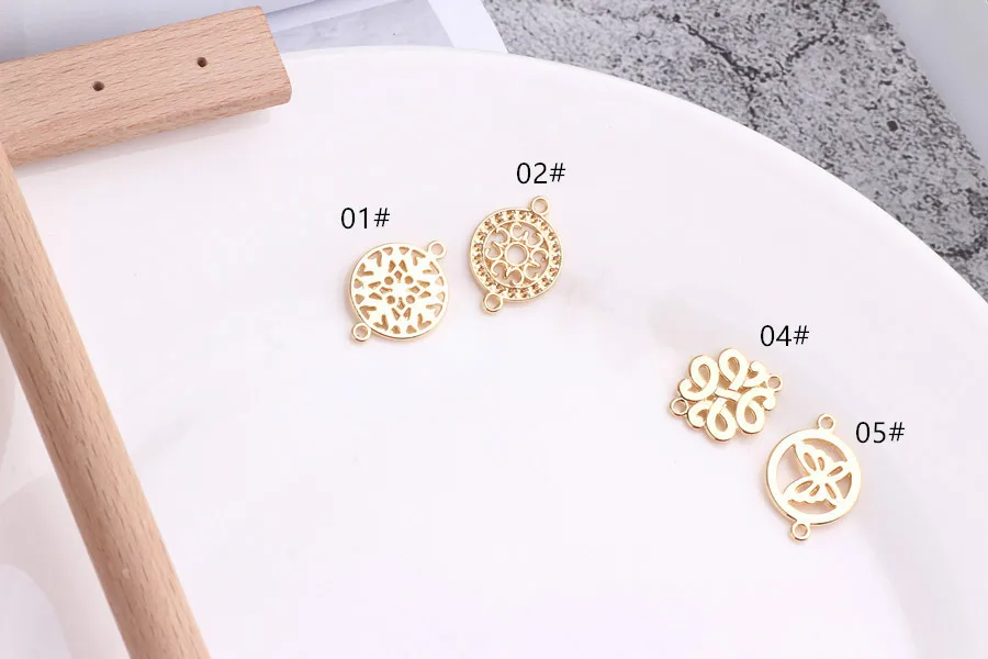 Аксессуары для самодельных сережек ritдол корейский сплав двойная подвеска