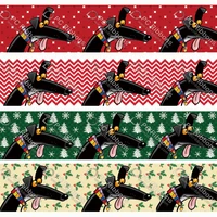 2 christmas greyhound ribbon cartoon galgos dog custom for diy crafts hair bow collar lanyardsatin 3 grosgrain ribbons ca373