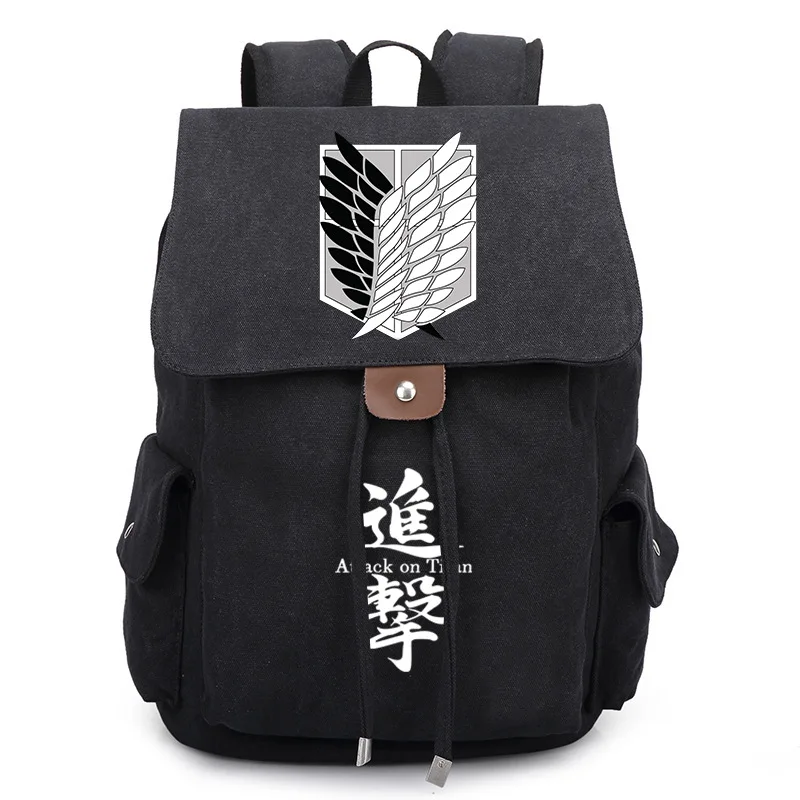 

Animation single-shoulder bag oblique small bag backpack canvas bag Anime Backpacks for women men