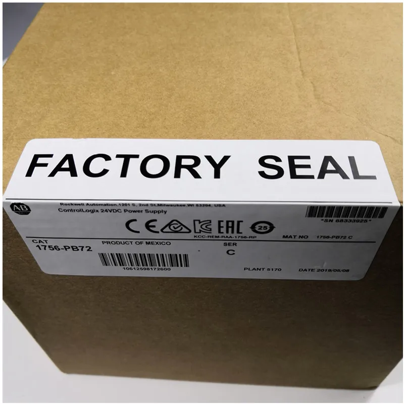 

Allen Bradley 1756-PB72 PLC