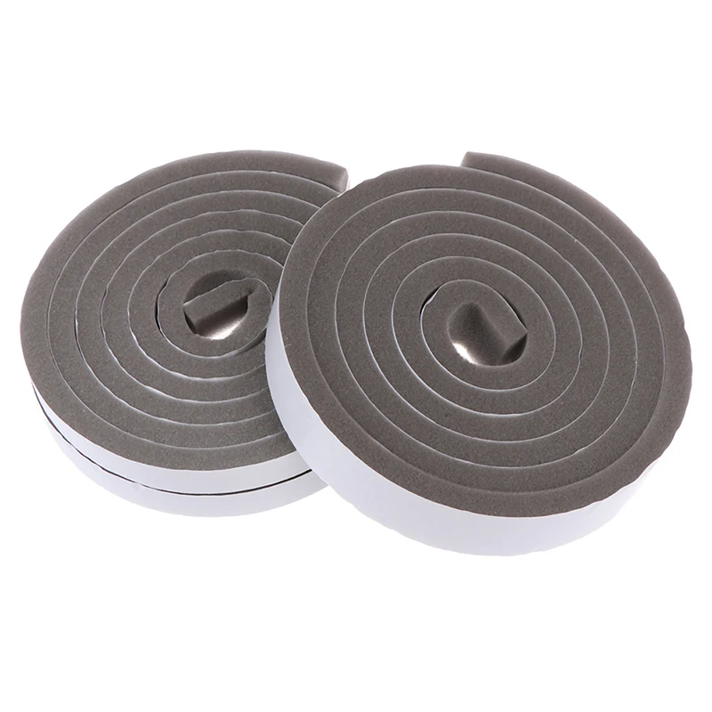 Tira de sellado para ventana de coche, cinta autoadhesiva suave de 1,5 M, aislamiento ac&uacute;stico de goma, accesorios para ventanas-4