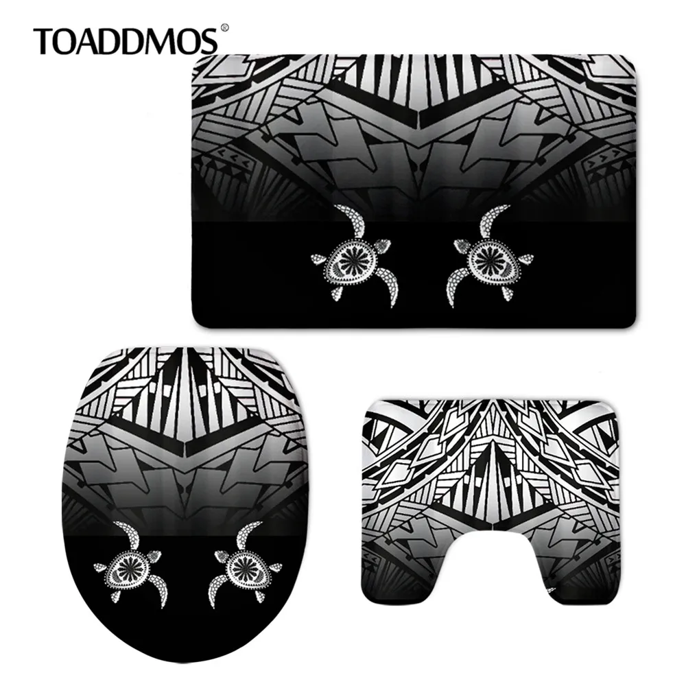 TOADDMOS морская черепаха Племенной полинезийской моды дизайн сиденье на унитаз