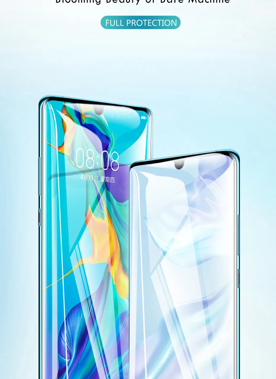 25D 1-3 шт защита для экрана Гидрогелевая пленка для huawei P30 P20 Pro P30 P20 LITE Защитная пленка для huawei Mate 9 10 20 Pro пленка
