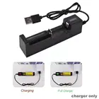 1 слот Usb зарядное устройство для аккумуляторов умная зарядка 110440 14500 14650 16340 зарядное устройство s 18350 18500 литий-ионная аккумуляторная батарея 1 Q8V2