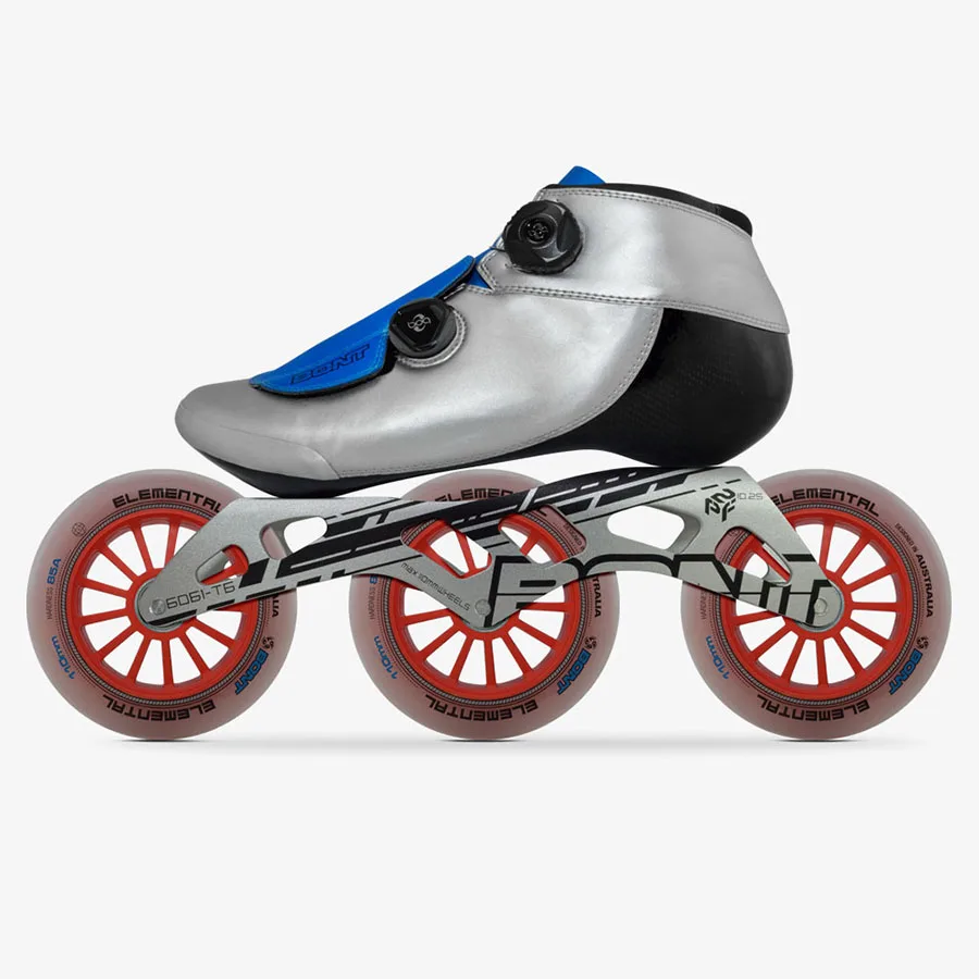 Оригинальные роликовые коньки Bont BOA Speed с самоблокировкой рама из стекловолокна