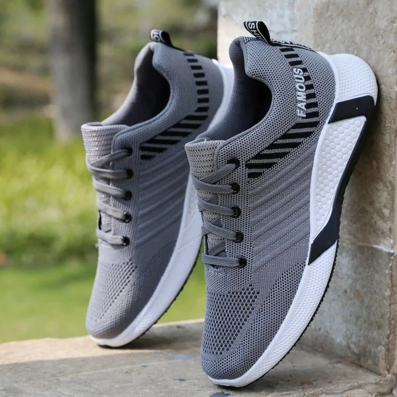 

New Fashion Summer Mens Shoes Casual Mesh Shoes Zapatilla De Hombre Lightweight Breathable Sneakers Comfort Cheap Male Sneaker