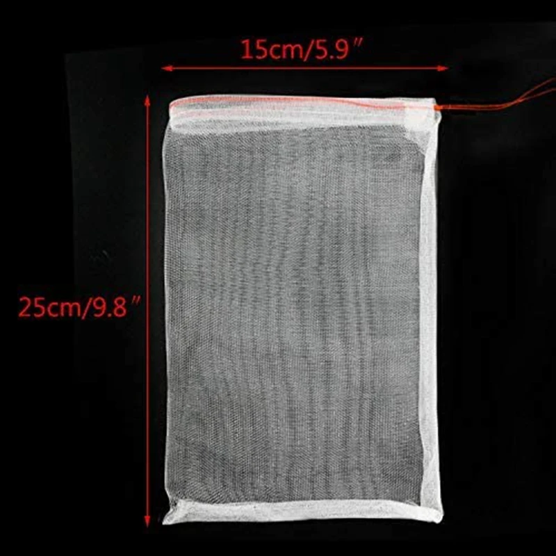 

150 PCS Fruit Protection Bags,Fruit Netting for Fruit Trees, Garden Plant Protector Mesh Cover Bag for Grape, Tomato