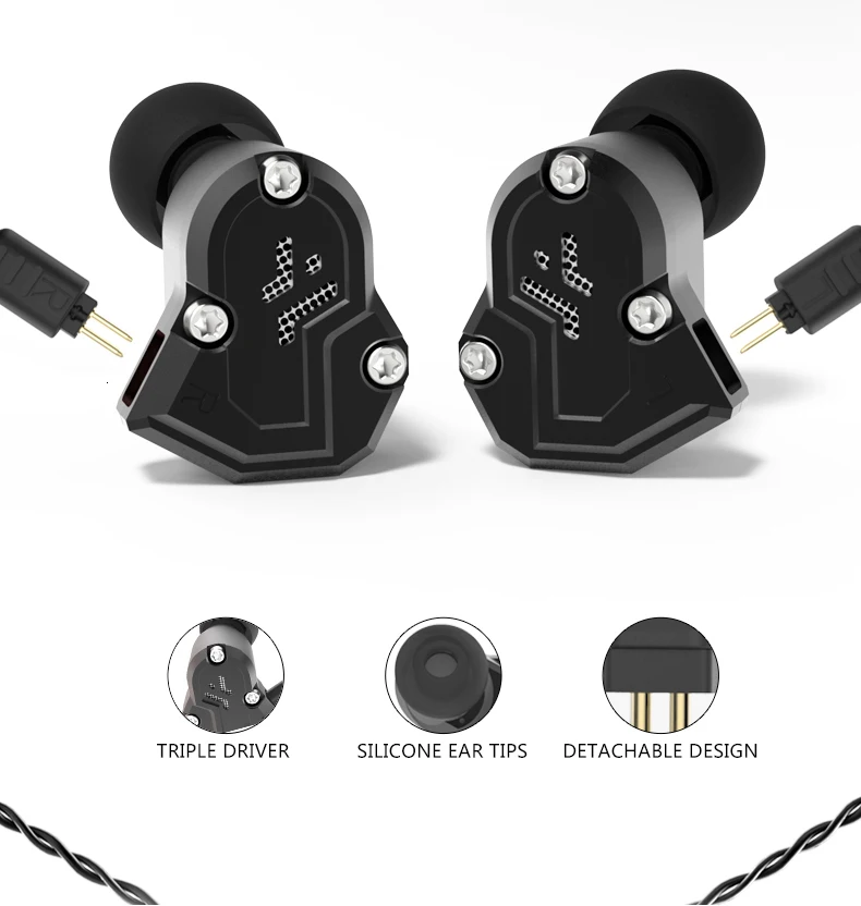 Revonext QT3S 2DD+ 2BA гибридная технология в ухо наушники HIFI наушники с уравновешенным якорем для Спортивный Бег Наушники вкладыши Обновление кабель QT5