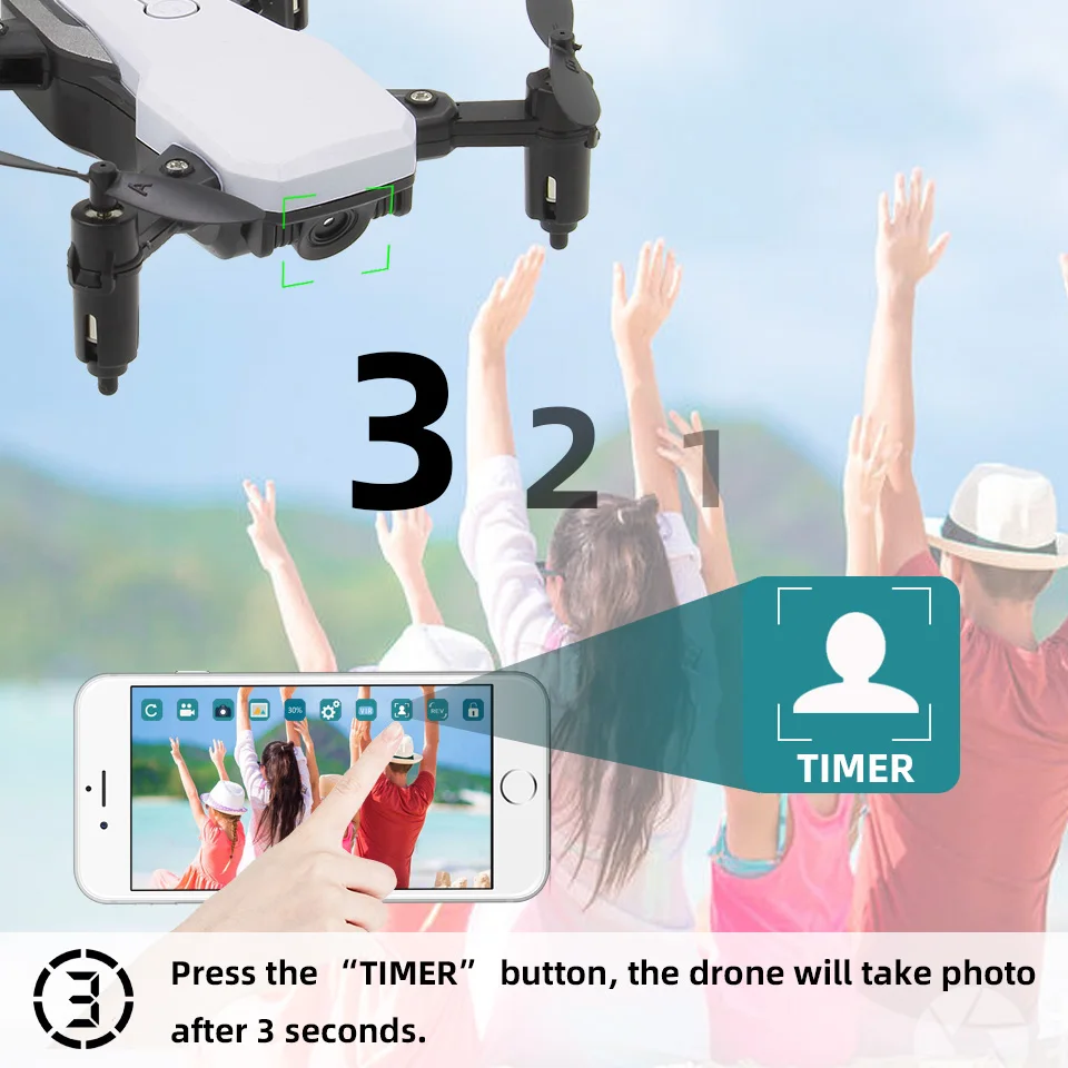 Lanbird мини Радиоуправляемый Дрон с камерой FPV Wifi Пульт дистанционного управления Квадрокоптер мини игрушка Дети Дроны для начинающих Вертолет vs E61 S9W