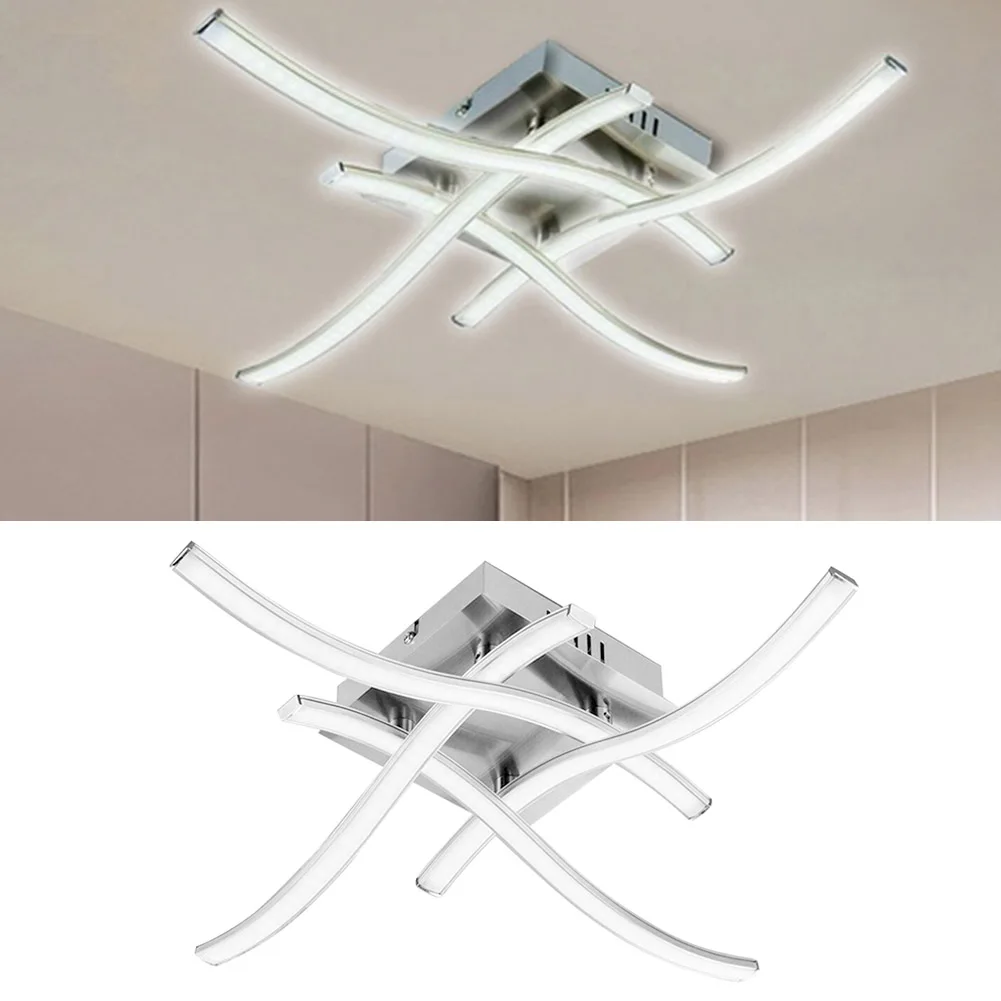 Современный светодиодный потолочный светильник 18 Вт 24 светодиодная панельная