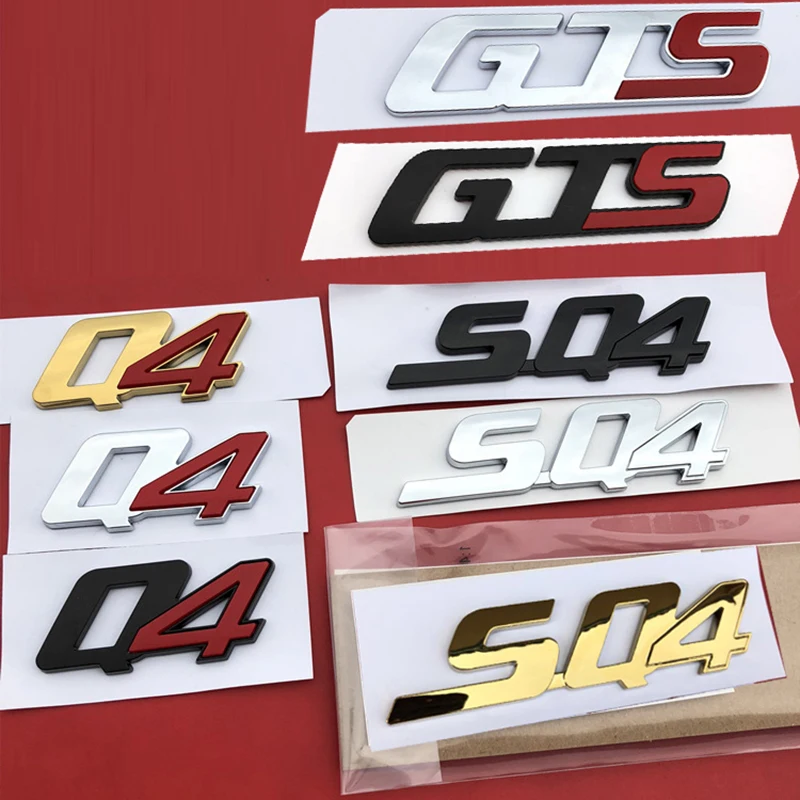 

Рукописное письмо с английскими буквами Эмблема для Maserati ghiдоступ Levante Gransport Quattroporte Q4 SQ4 GTS логотип Автомобильный багажник боковая наклейка