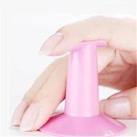 1pc diy nail art finger stand plastic painting manicure nail care manicure supplies nail finger stand support holder