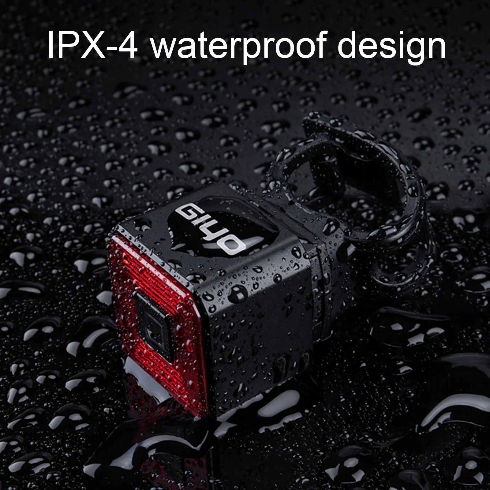

Smart Bike Tail Light IPX4 Waterproof Brake Bicycle Rear Lamp Intelligent Brake Sensor High-brightness LED Lamp Bead 6 Modes