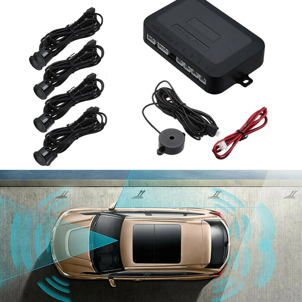 

Car Vehicle Backups Reverse Radars Alert Alarm System with 4/6/8 Parking Sensor