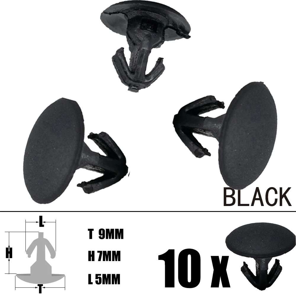 

For Nissan X-trail T32 2019 2018 2017 2016 2015 2014 2013 Rear Door Seal Trim Clip Retainer Fastener Rivet Parts Accessories