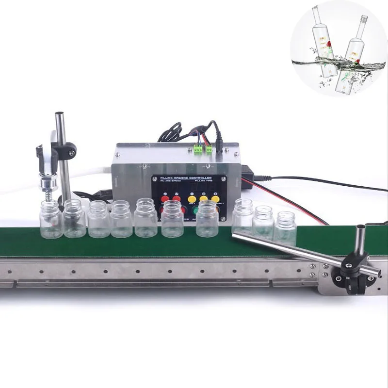 Автоматический наполнитель конвейерной ленты одноголовочная машина для розлива