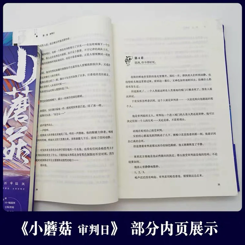 

2 Books/Set Little Mushroom Chinese Novel Adult Love Fiction Book Youth Literature Campus Novels livros