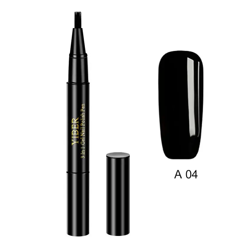 10 Color Quick-drying Nail Polish Pen Waterproof And Long-lasting Non-fading Flash Oil 3 In 1 UV Gel Primer | Красота и здоровье