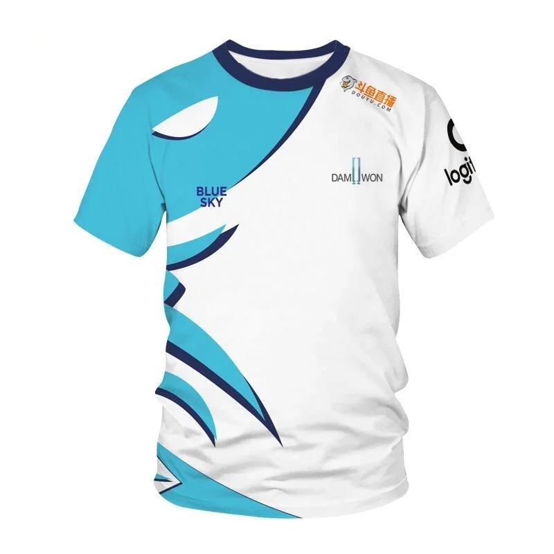 

Summer Hot Style 3D Men's Sports T-shirt Racing Crop Top Outdoor Round Neck Pullover T-shirt Sports T-shirt That Men and Women