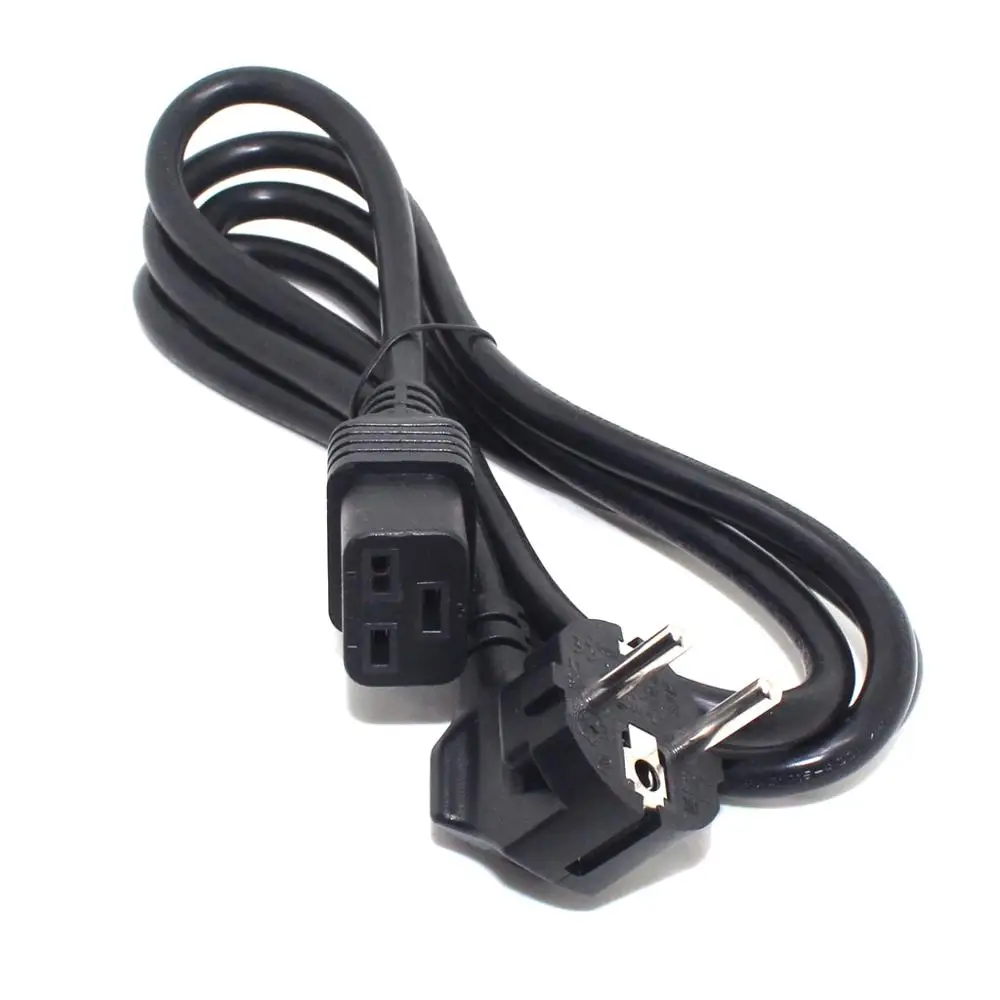 Удлинительный кабель МЭК 320 C19 в EU Schuko 2 штырьковый удлинитель для UPS PDU