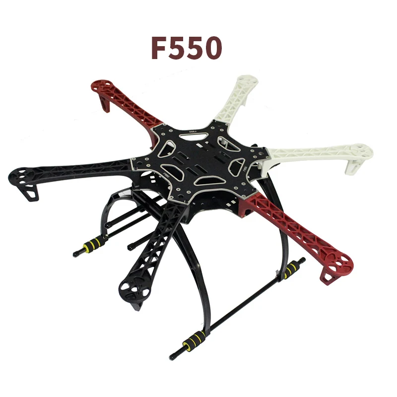 DIY F550 Hexa-Rotor 550 мм многороторная рама комплект с высокой посадочной передачей для RC