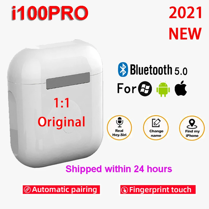 

2021 NEW i100 PRO Tws 1:1 GPS Rename Wireless Bluetooth Headsets PK i7 i11 i14 i15 i16 i18 i30 i10 i20 i1000 PLUS i2000 i9000MAX