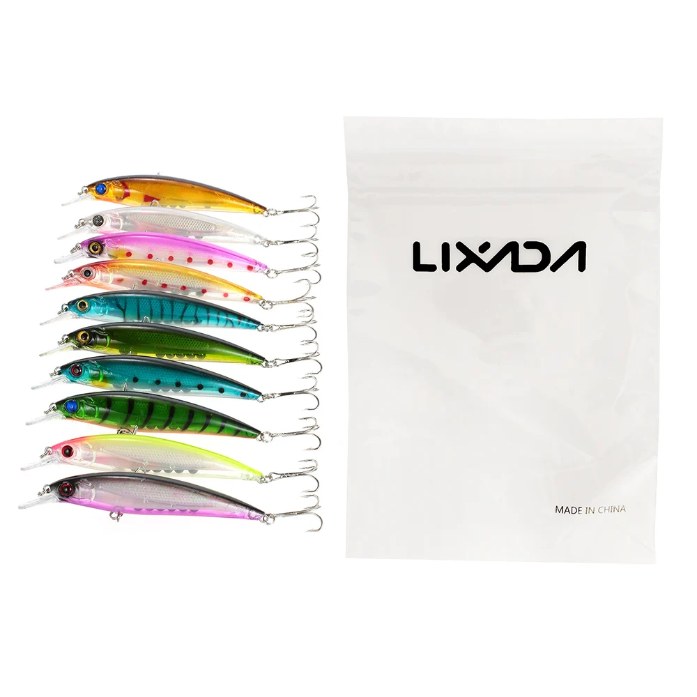 

Lixada 10 11 /13,5g, , Minnow