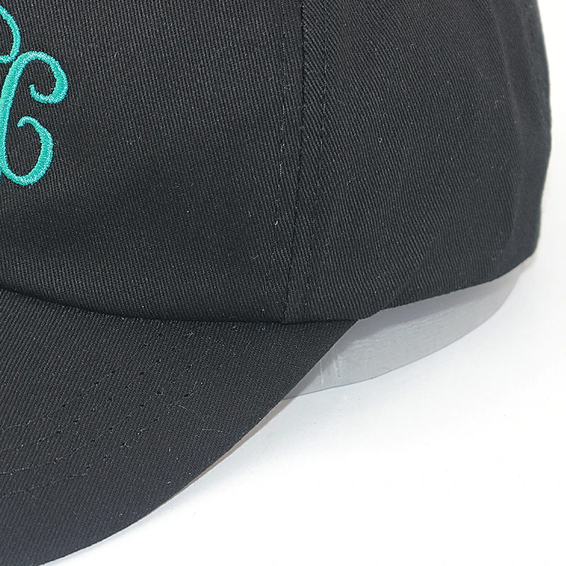 Monogram embroidery strapback baseball cap 100% cotton soft adjustable dad hats men women fashion sports casual caps | Аксессуары для