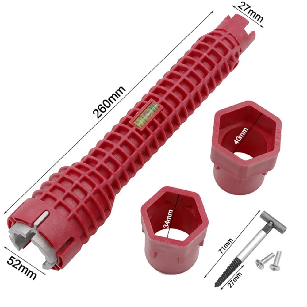 

1pc Sink Basin Multifunction Faucet Wrench Sink Install Tap Spanner Installer Tools Accessories Home Improvement Tools