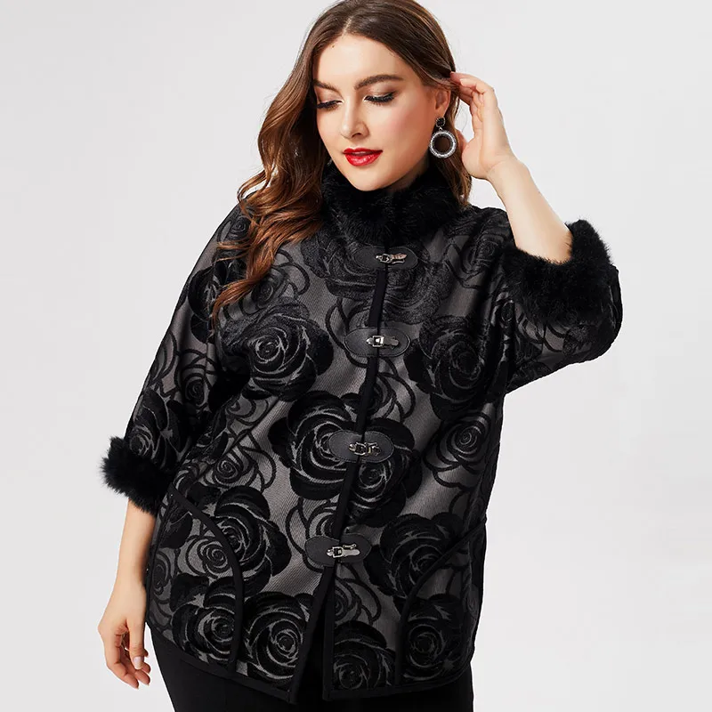 MG 2019 осень размера плюс зимние женские пальто и куртки модные дамские винтажные