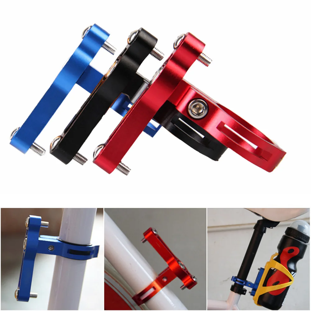 

Bicycle Water Bottle Clamp Bolt Cage Holder Adapter Support MTB Road Bike Cycling Aluminum Alloy Kettle Rack Mount Bicycle Drink