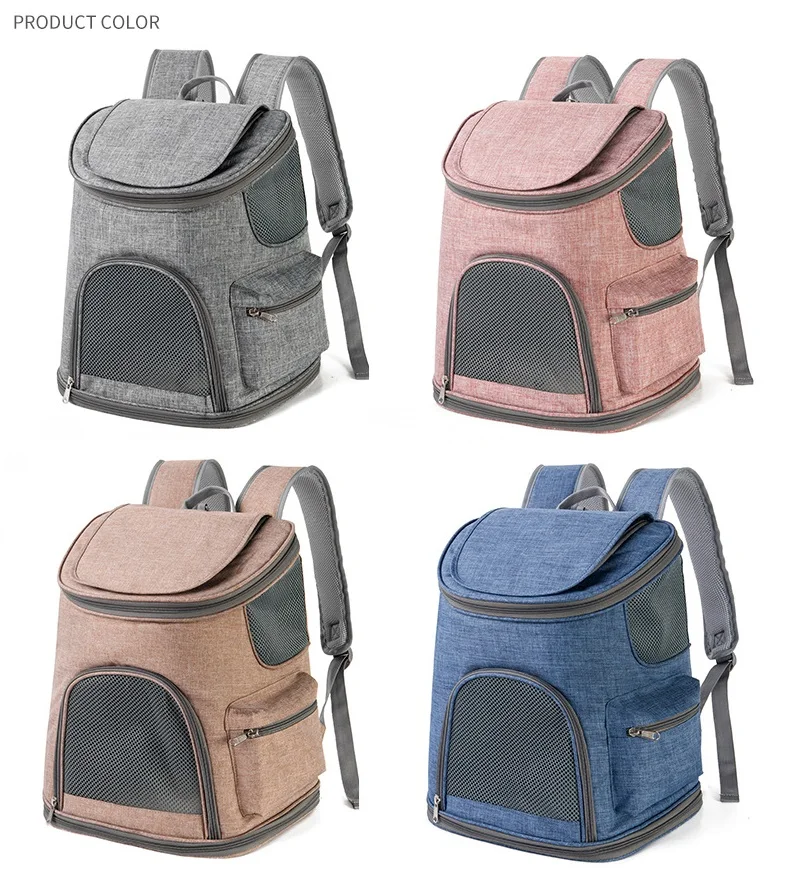 Переносная Сетчатая Сумка для собак Воздухопроницаемый рюкзак складная