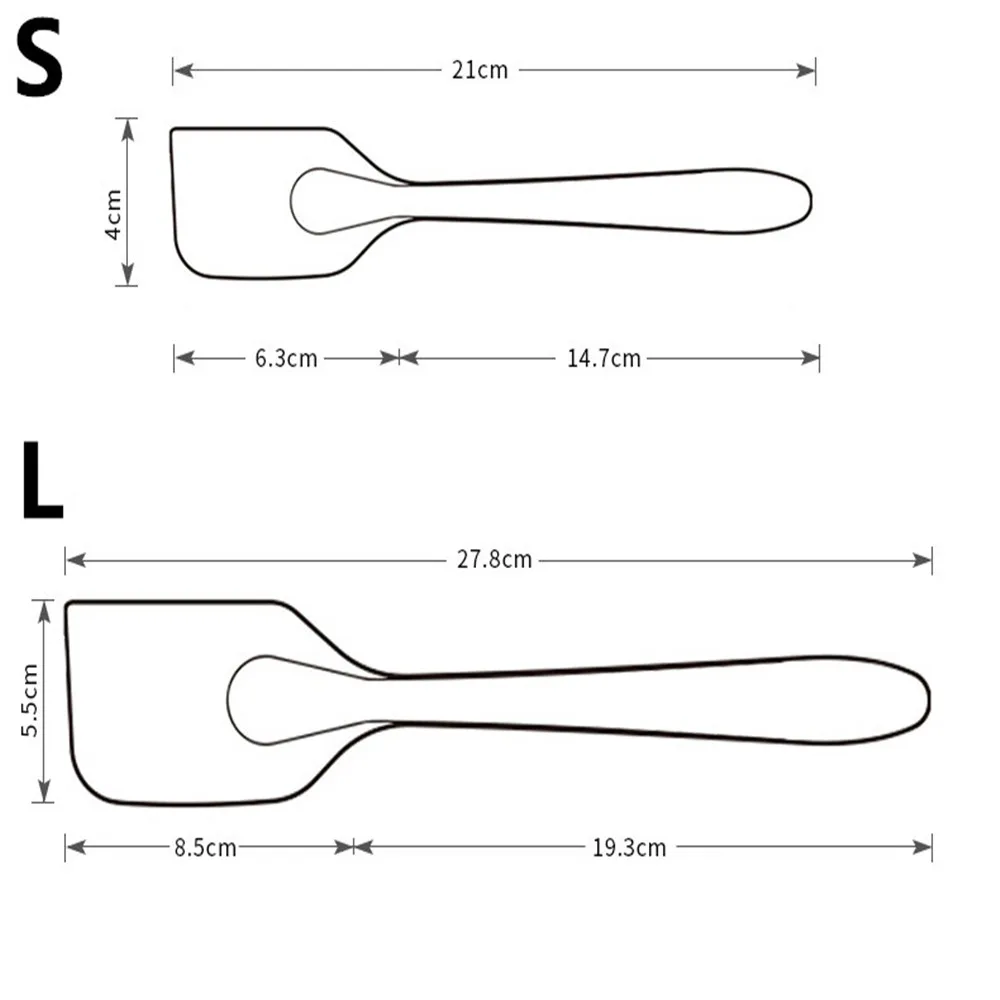 

Silicone Pastry Spatula Baking Non Stick Silicone Blade Cake Chocolate Silicone Spatula Cake Decorating Tools DIY Pastry Spatula