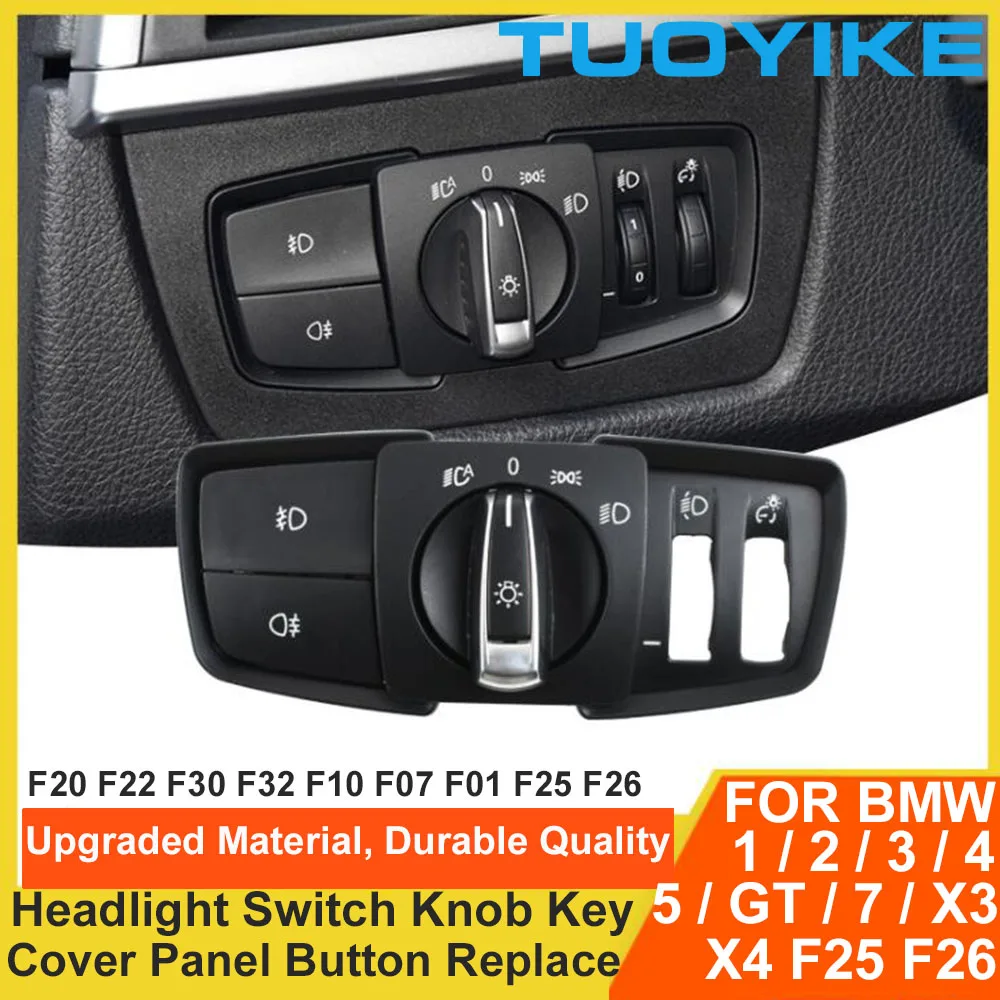 

Накладка на фару с поворотной кнопкой для BMW 1 2 3 4-Series X1 X2 F20 F22 F30 F35 F32 F36 F82 F83 F48 F39