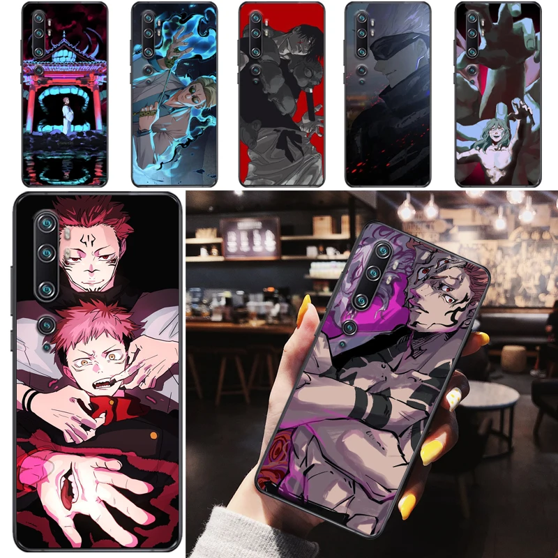 

Jujutsu Kaisen Satoru Gojo Sukuna Fushiguro Megumi Yuji Itadori Phone Case For Xiaomi Mi CC9 Pro CC9e Back Cover Coque Funda