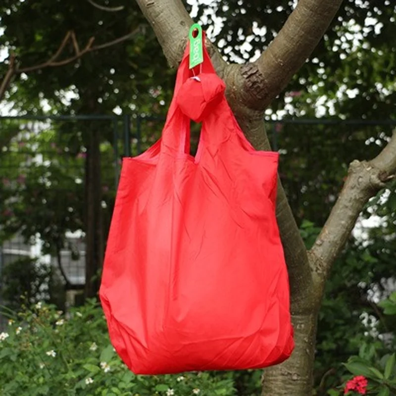 

Round Ball Elastic Cotton Shopping Bag Foldable Tote Reusable Portable Shoulder Folding Pouch High Capacity Handbags