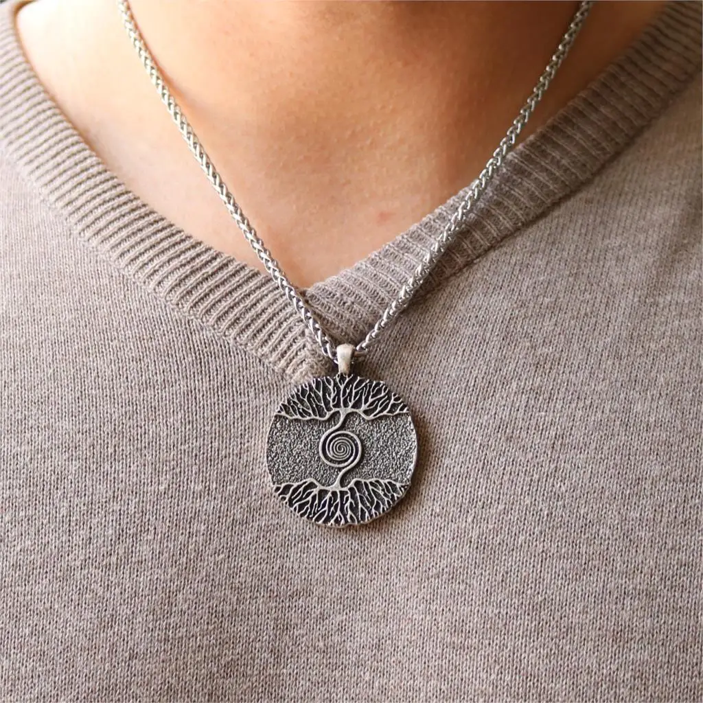 Древо жизни кулон Цепочки и ожерелья Пара талисман звено цепи 3 см с