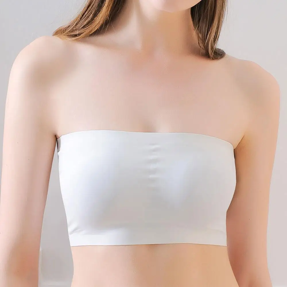 Женский Мягкий жилет без бретелек бесшовный груди для занятий йогой нижнее белье
