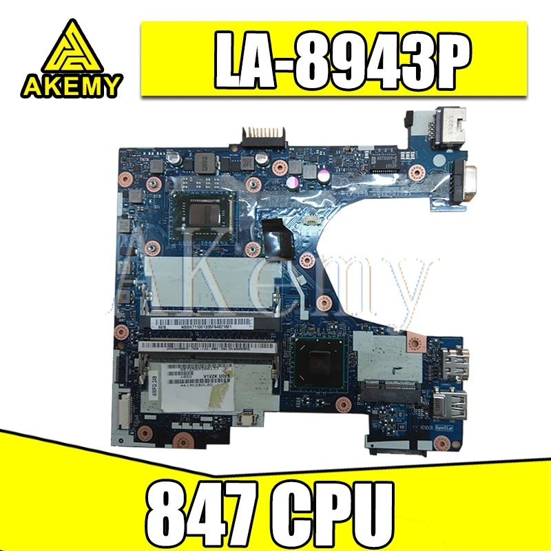

Q1VZC LA-8943P For Acer Aspire C710 V5-131 Laptop Motherboard 847 CPU NB.M8911.004 NBSH7110023 Q1VZC LA-8943P 100% fully tested