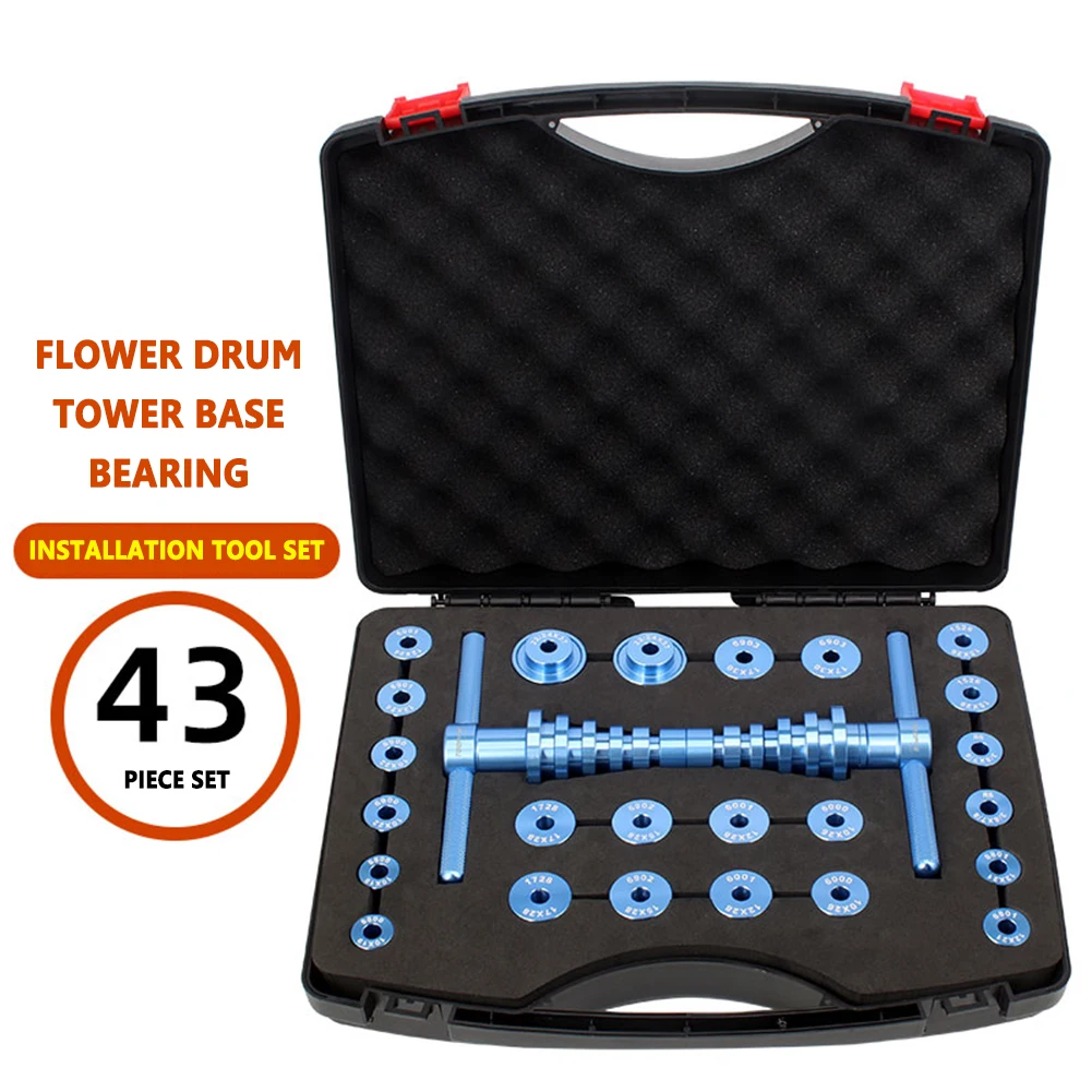 

Professional Bike Bearings Installer Extractor Hand Press Kits Wheel Hub Mount Soft Tail Frame Installation Tool Bicycle Set