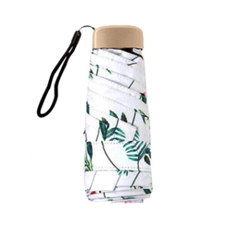 Ультра-светильник зонт от солнца мини плоский в пять раз Солнцезащитный