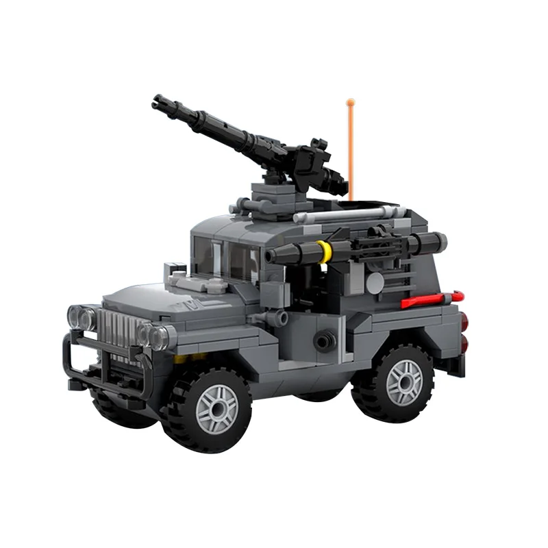 

MOC Enlighten Building Block City SpeciaI Police SWAT Team Jeep Educational technical Bricks Toy Boy Gift For Children 302pcs