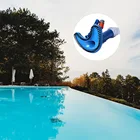 Пылесос для бассейна для плавания, прочная мини-щетка для струи, легко чистить, оставляет другой мусор, аксессуары для бассейна, спа, пруда, ванны