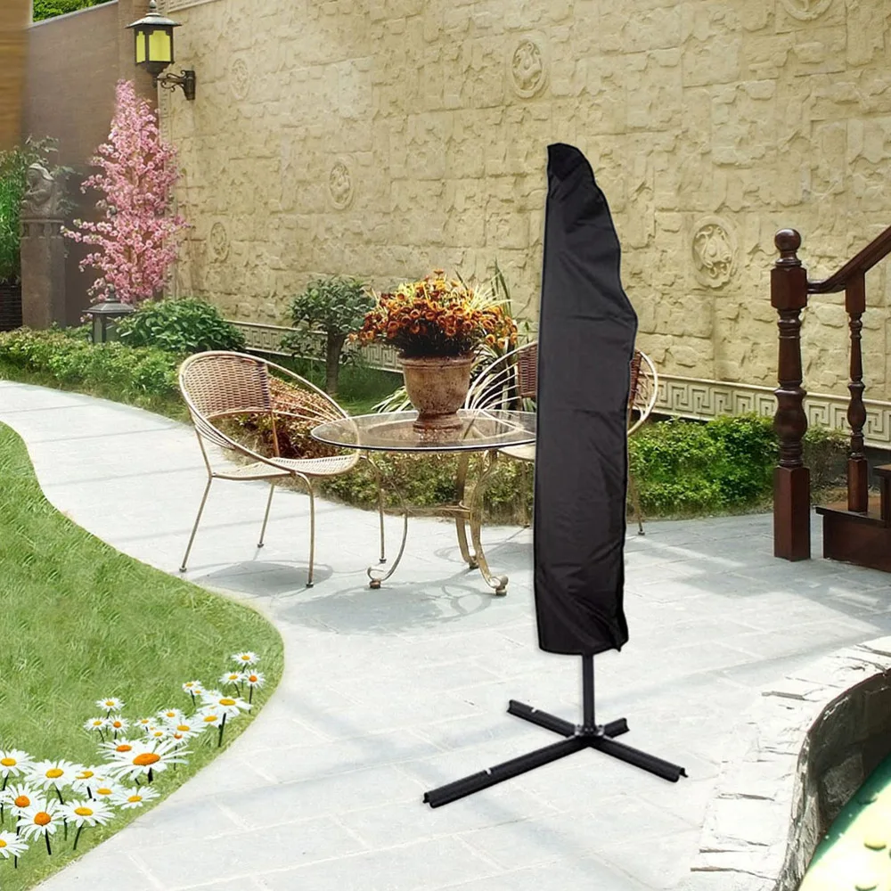 

1PC Parasol Cover Oxford Cloth Waterproof Patio Umbrella Cover for Hotel Outdoor