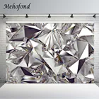 Металлический фон Mehofond для фотосъемки с серебряными блестками и бриллиантами